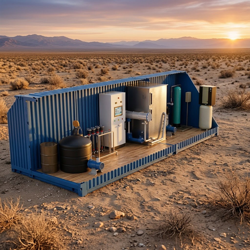 Portable Water Treatment Plant